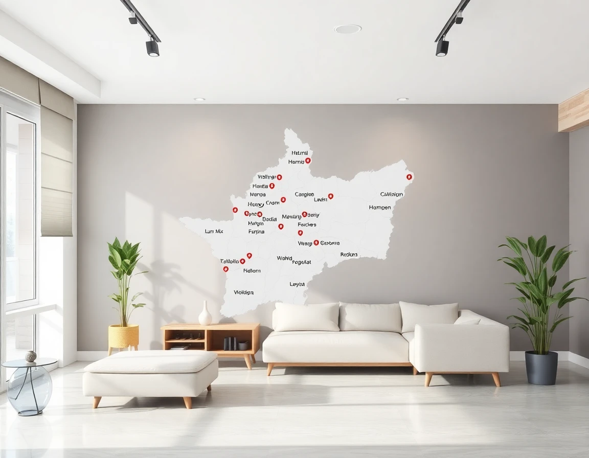 Hvac Service Areas Map